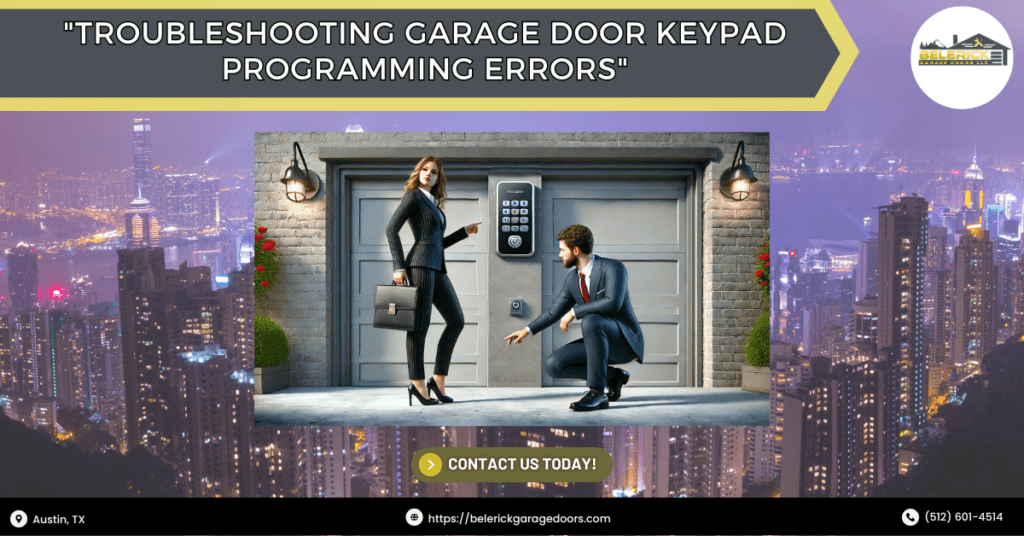 Garage Door Keypad