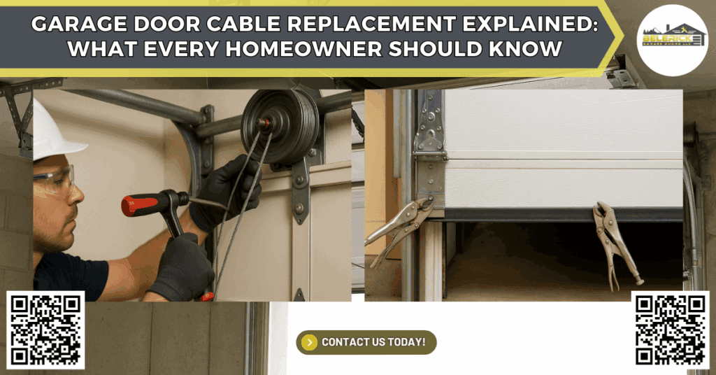 Garage Door Cable Replacement Explained: What Every Homeowner Should Know - Belerick Garage Doors LLC