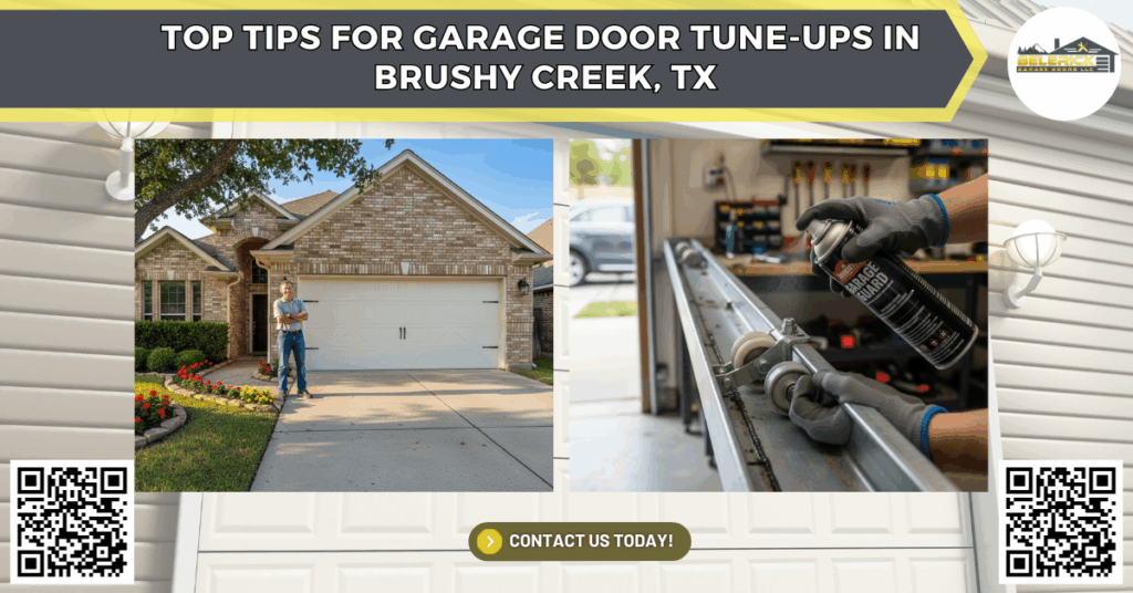 Top Tips for Garage Door Tune-Ups in Brushy Creek, TX - Belerick Garage Doors