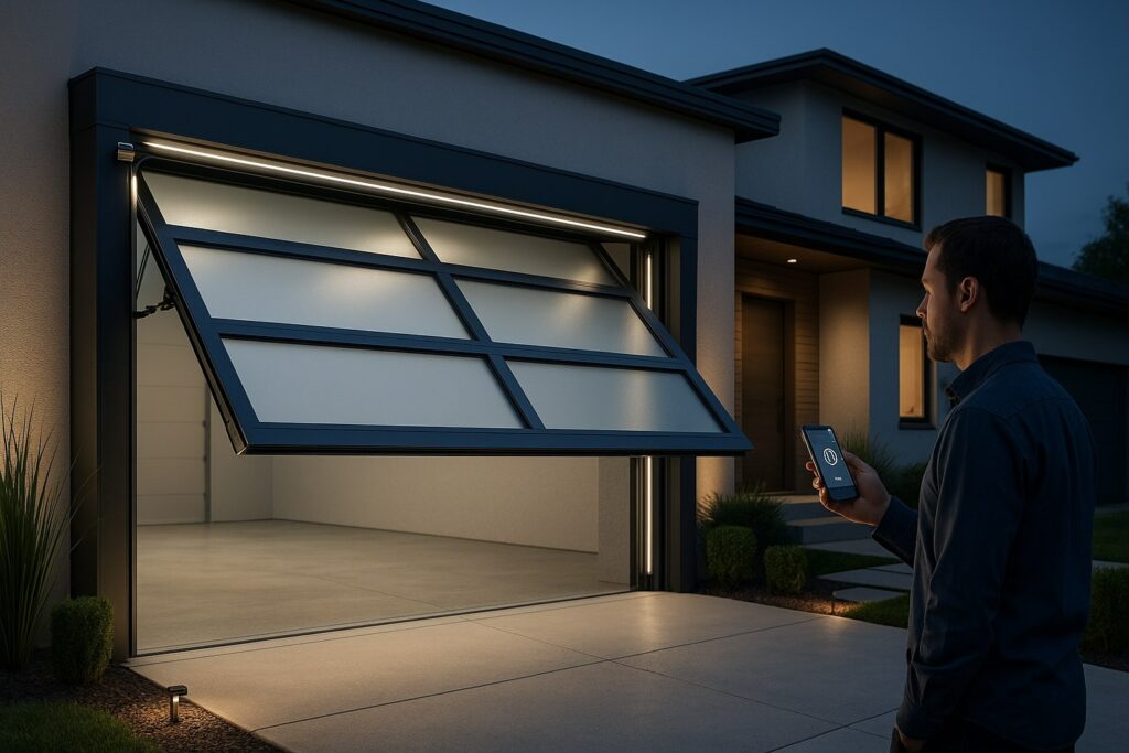 automatic garage doors cost 